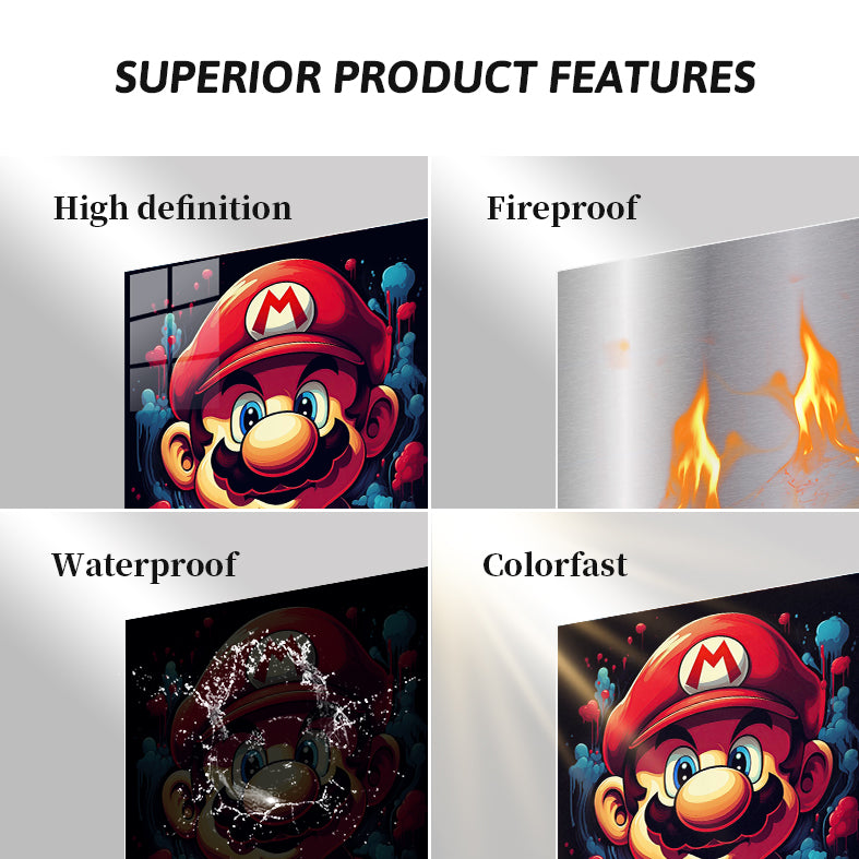 Face of Super Mario