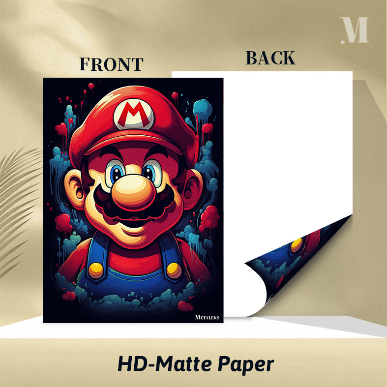 Face of Super Mario