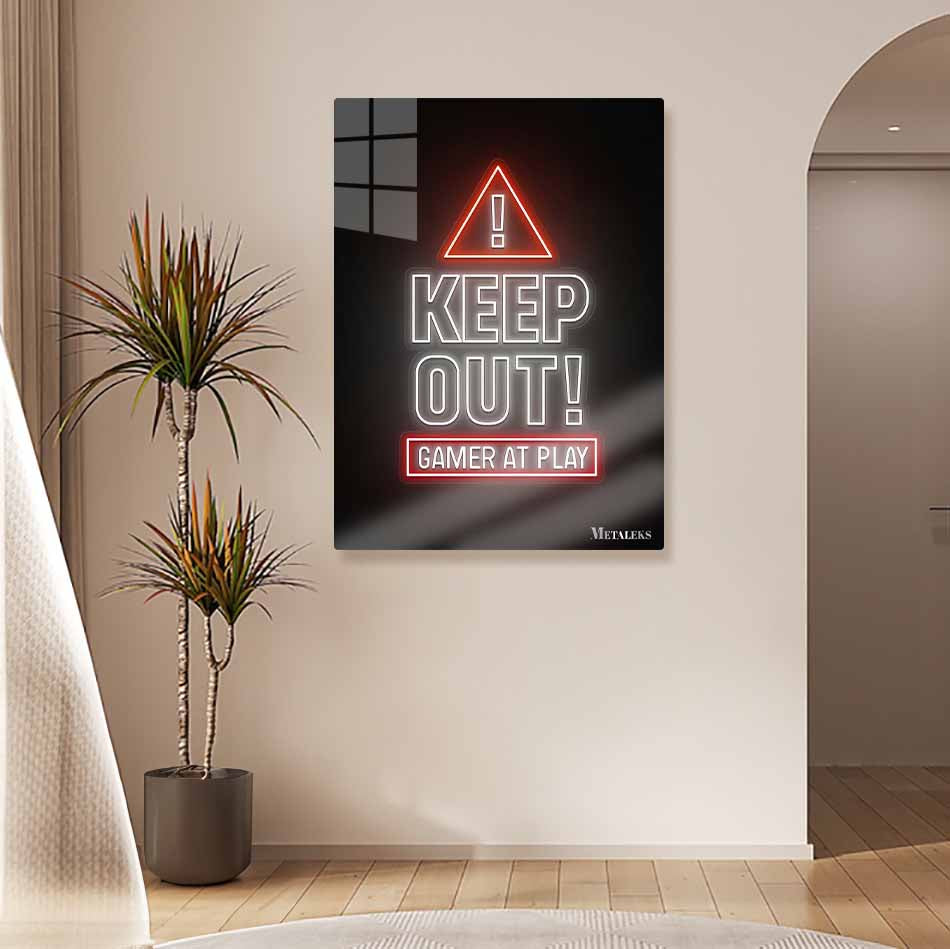 neon lamp keep out 15