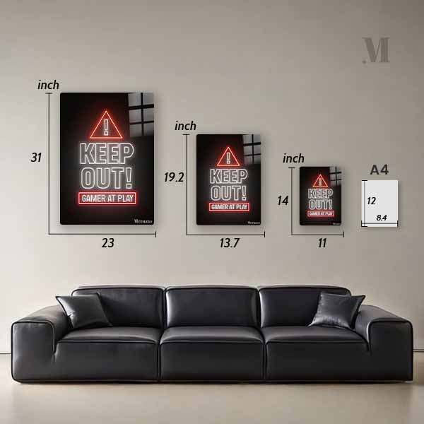 neon lamp keep out 15