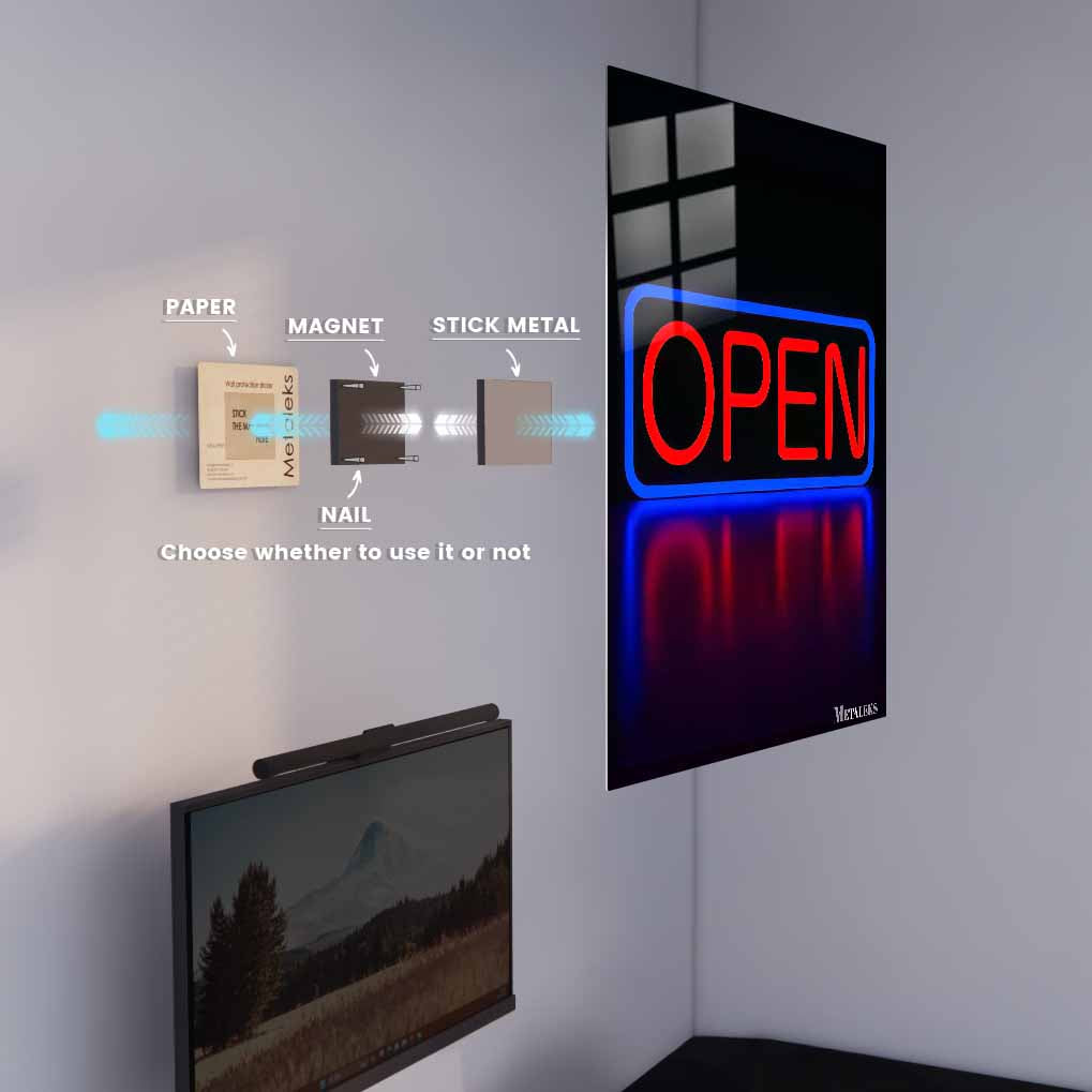 neon lamp open 12