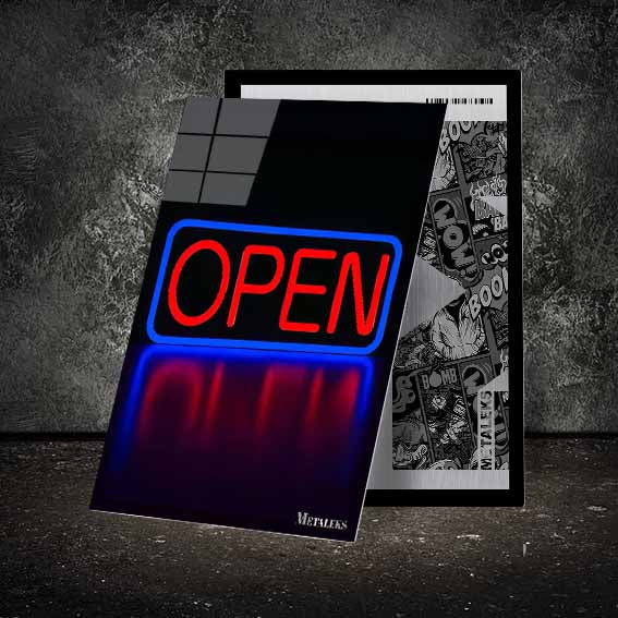 neon lamp open 12