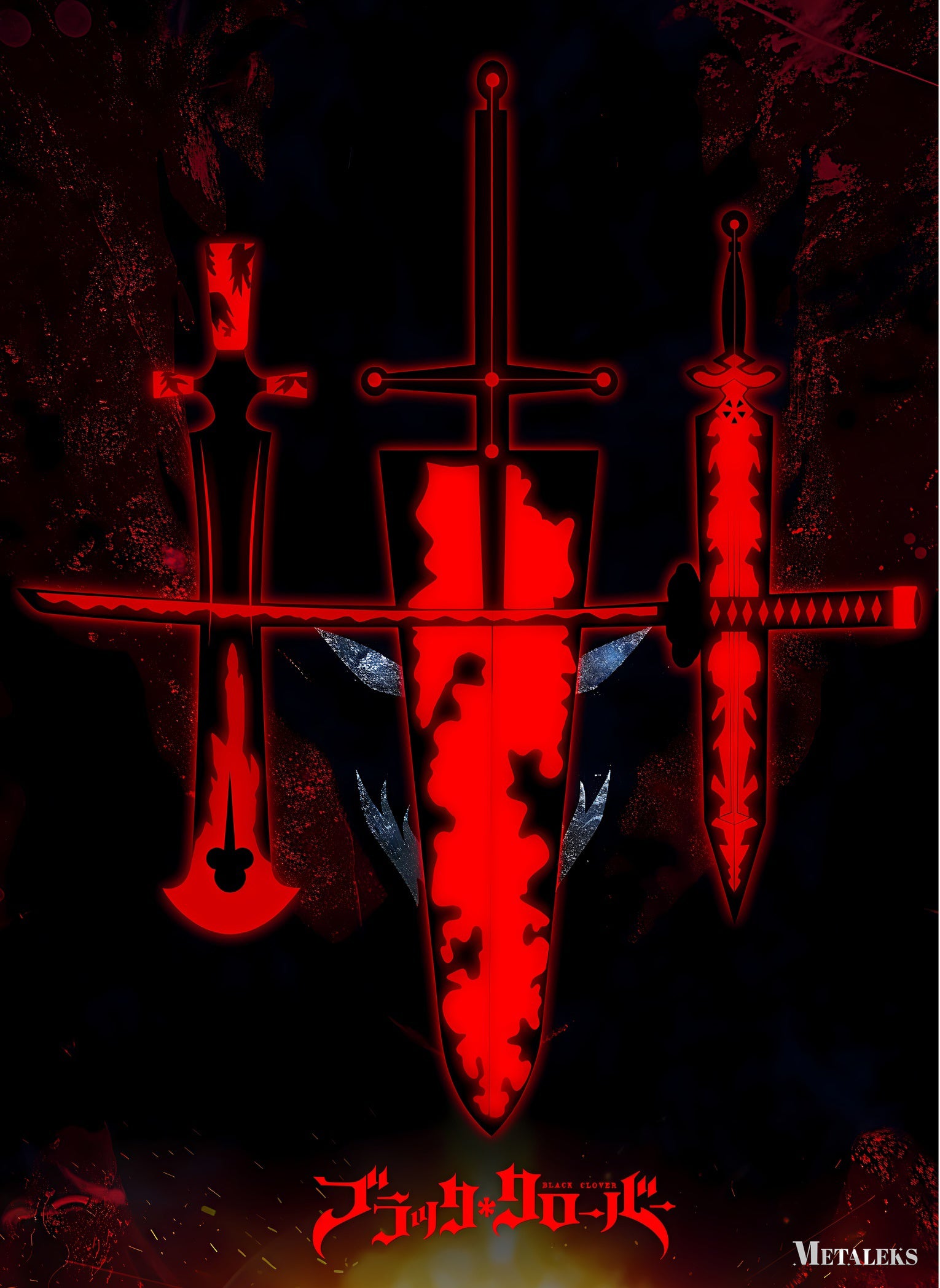 Demon-Destroyer Sword Black Clover  CS082925