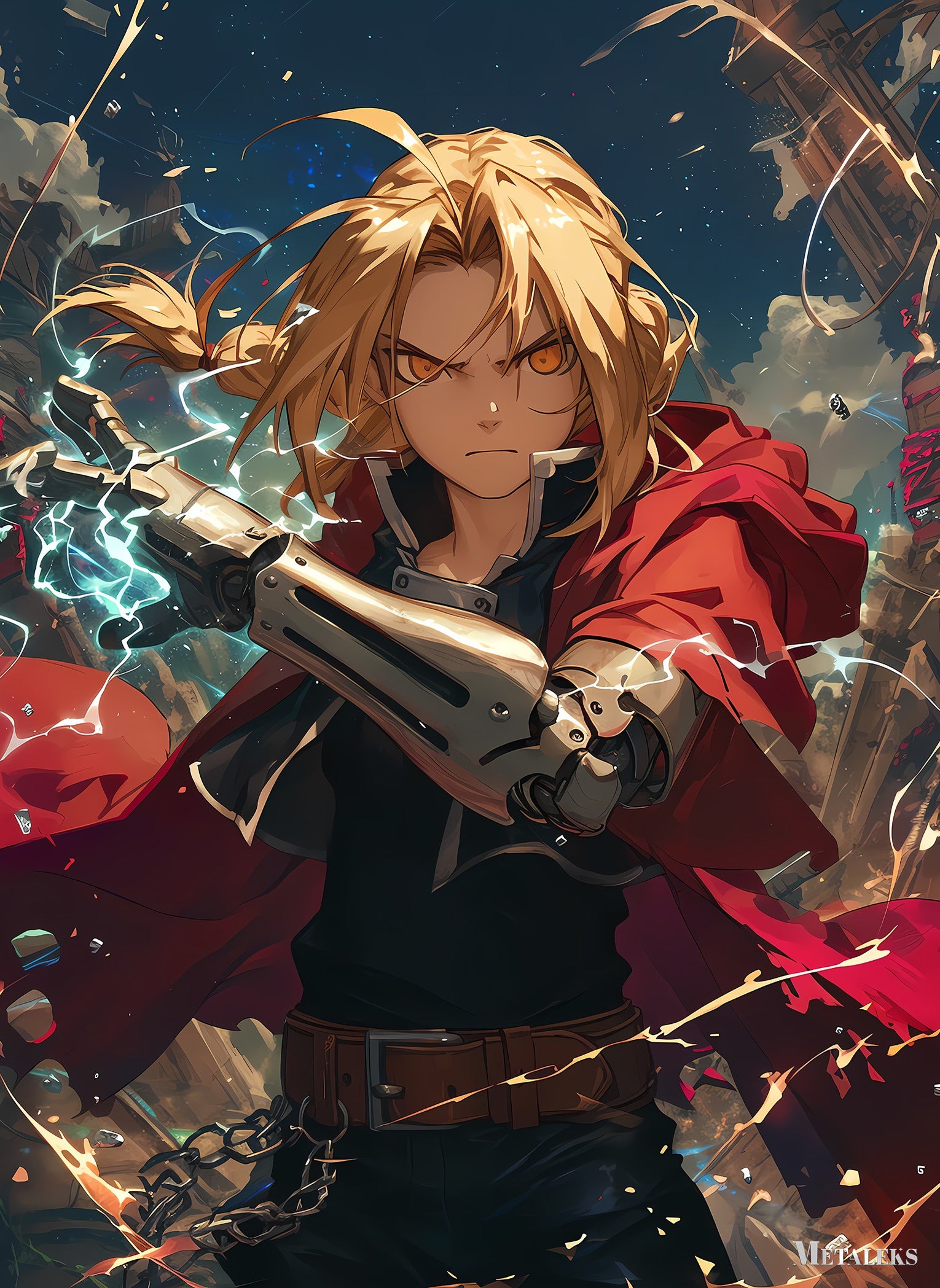Edward Elric Fullmetal Alchemist Anime