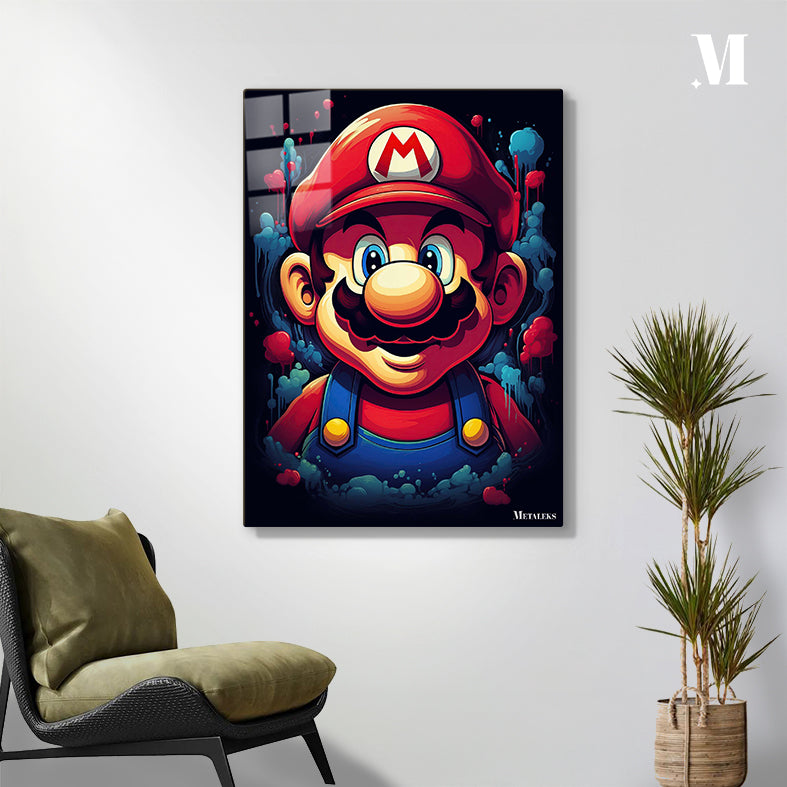 Face of Super Mario