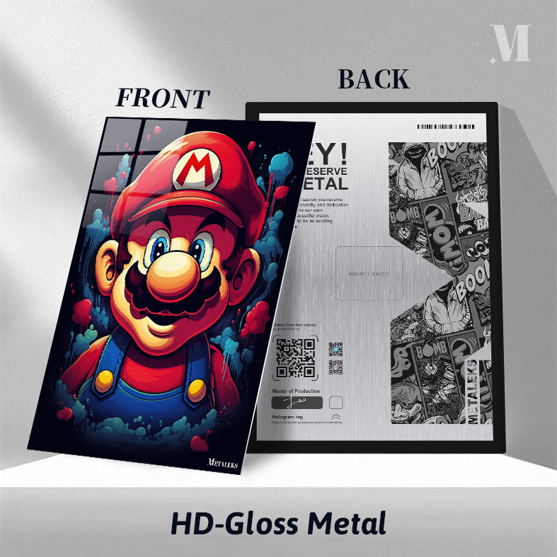 Face of Super Mario