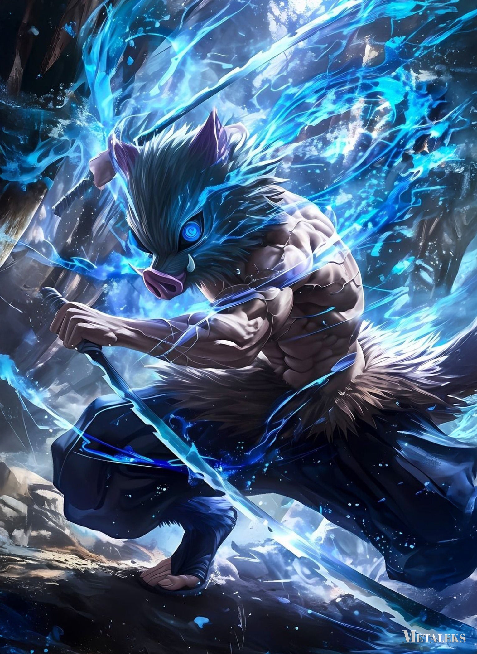 Inosuke Hashibira Demon Slayer  A0722