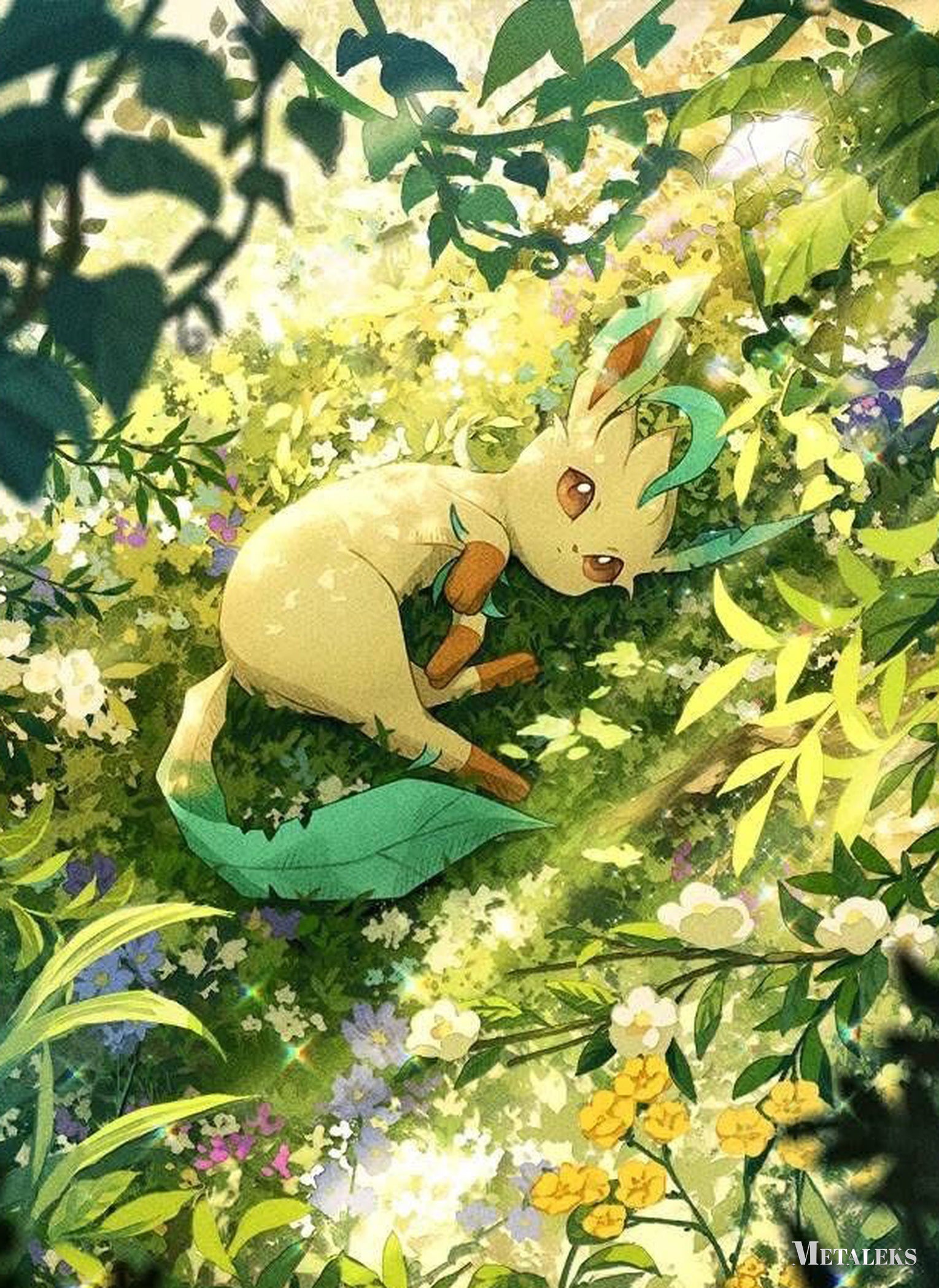 Leafeon Pokemon 01  D0801-25