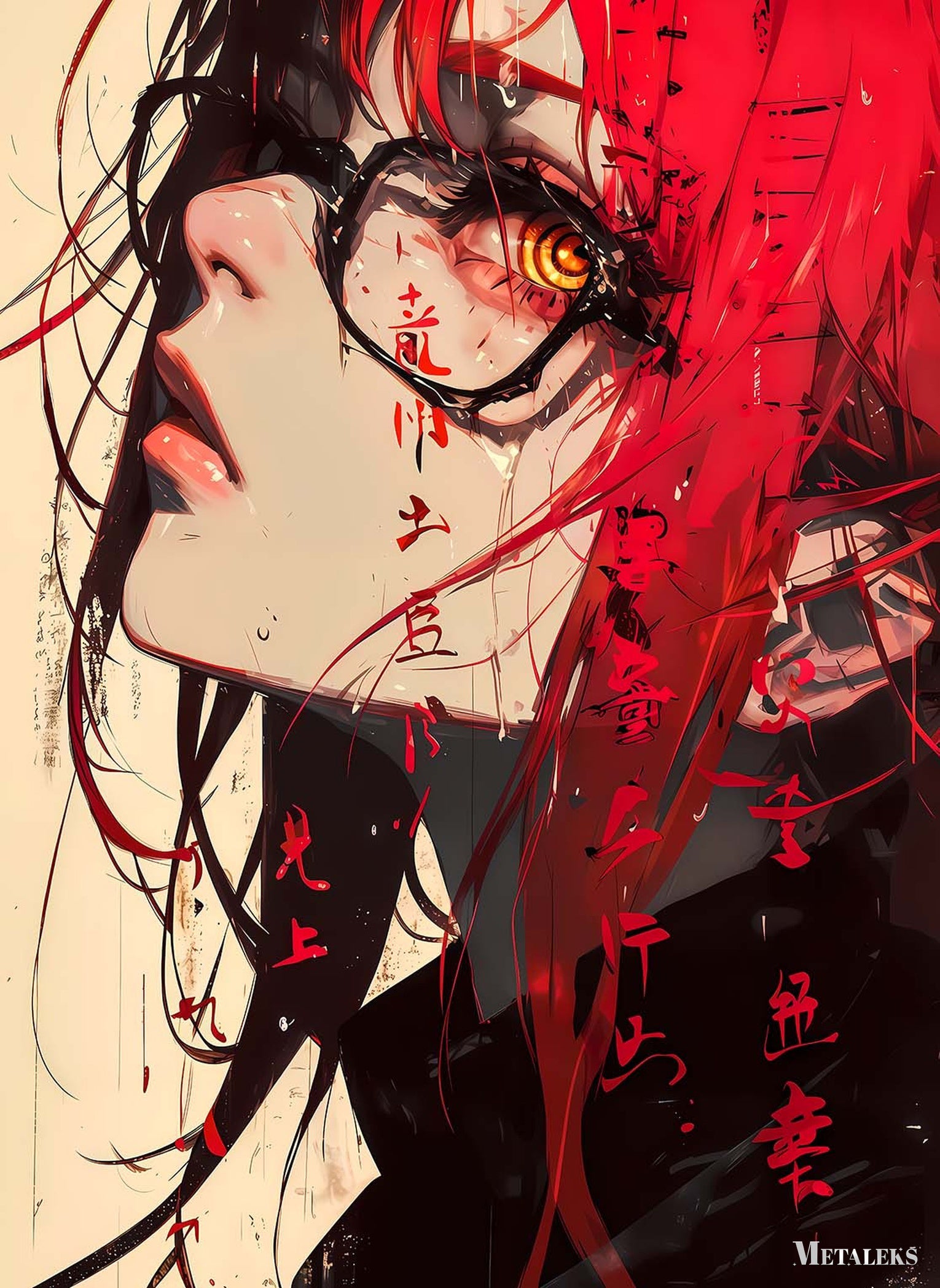 Makima Glasses Poster