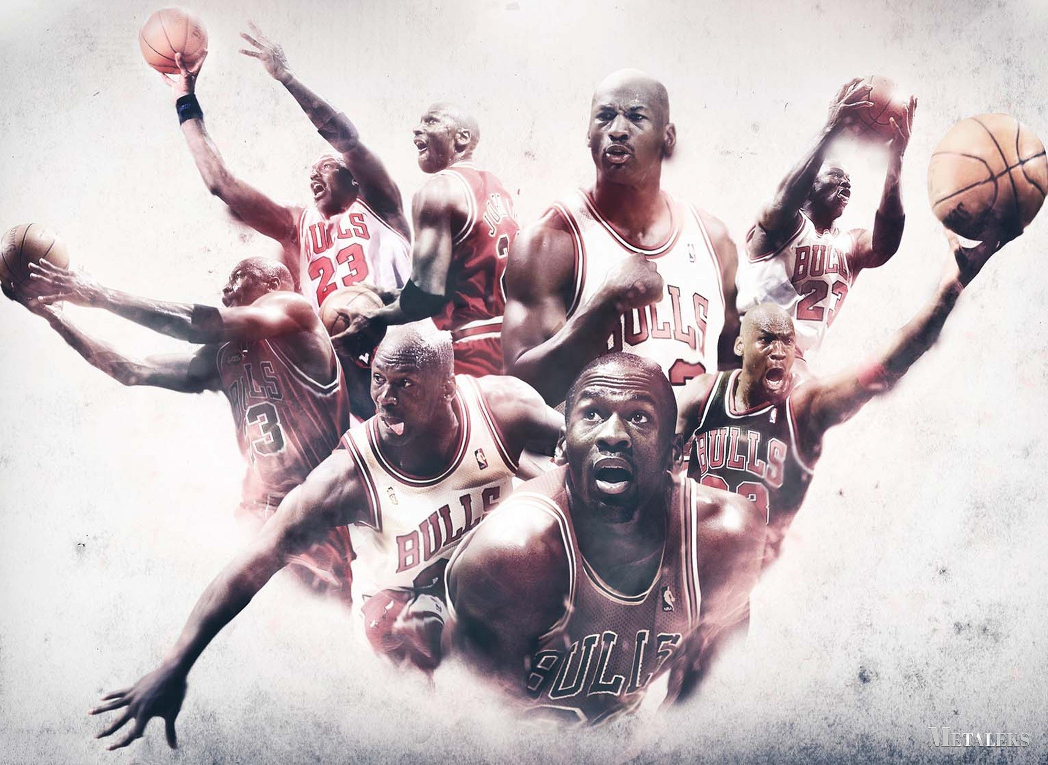 Michael Jordan Watercolor art