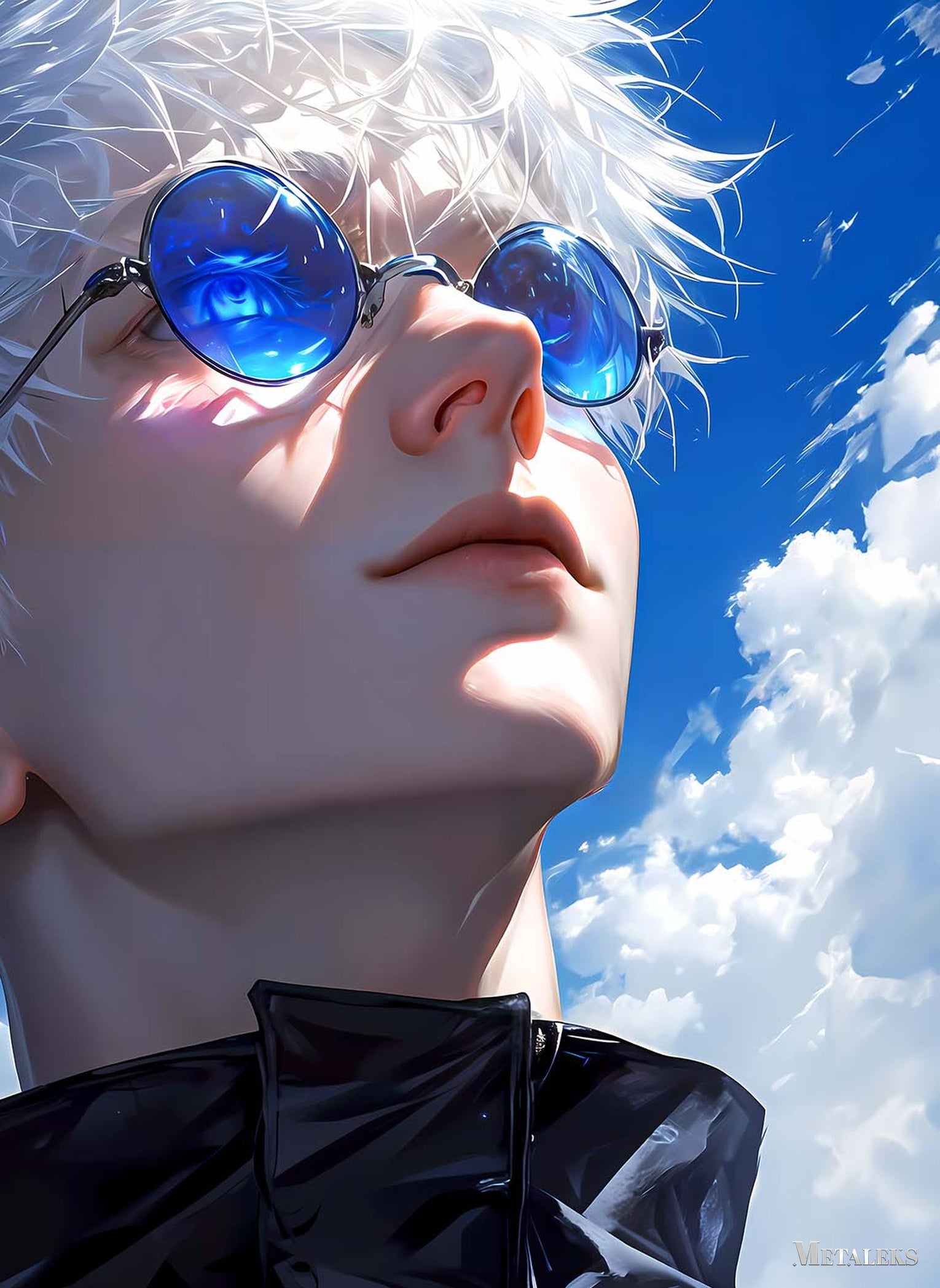 Satoru Gojo Sky Poster