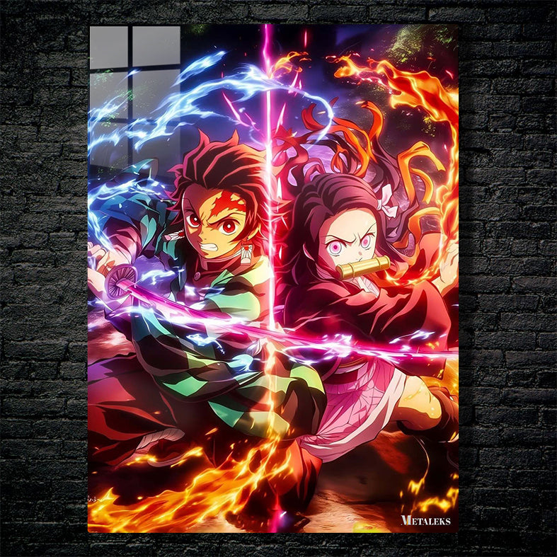 Tanjiro Kamado Nezuko Kamado Demon Slayer 02  A0717