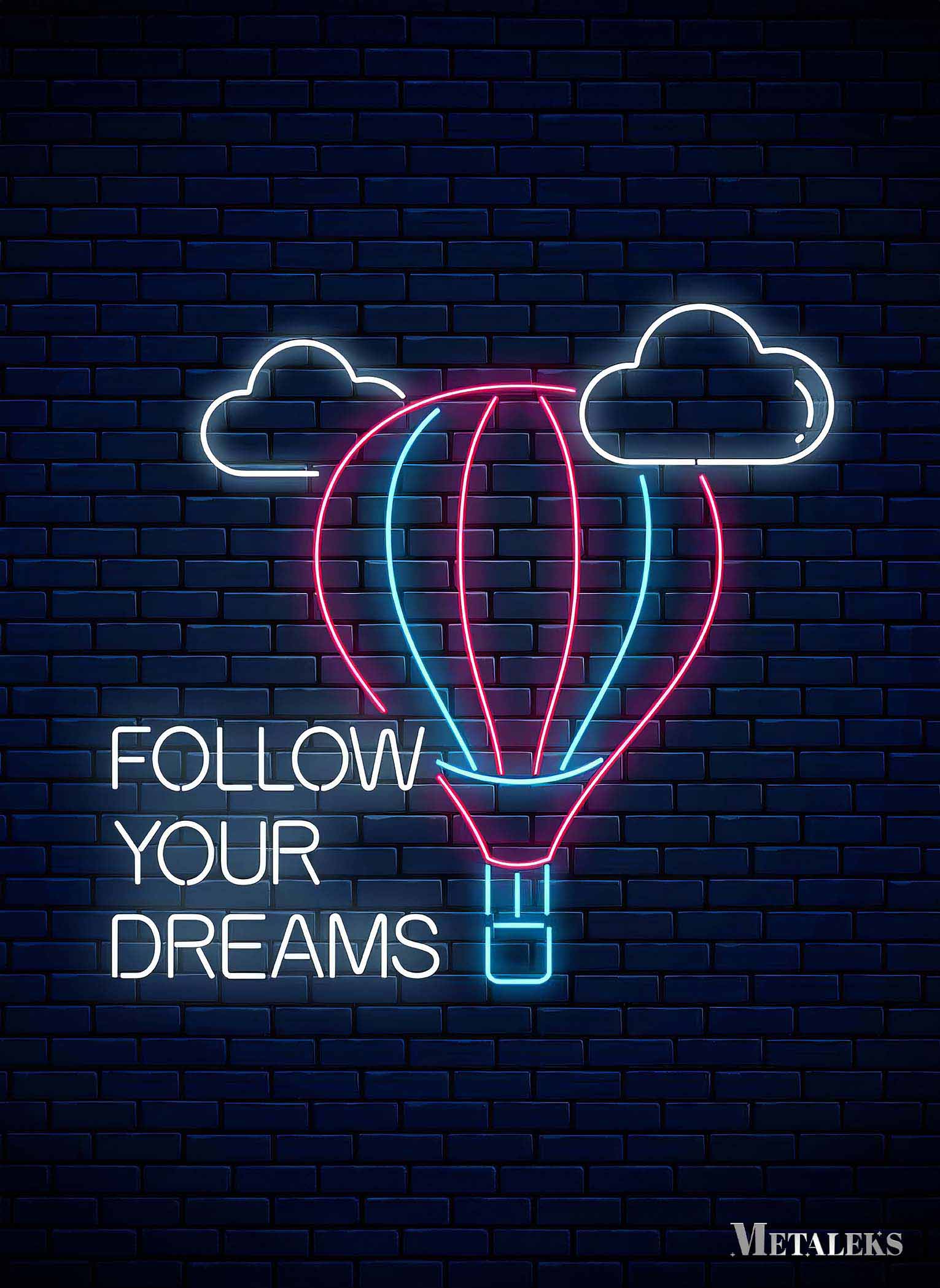 neon lamp hot air balloon 08
