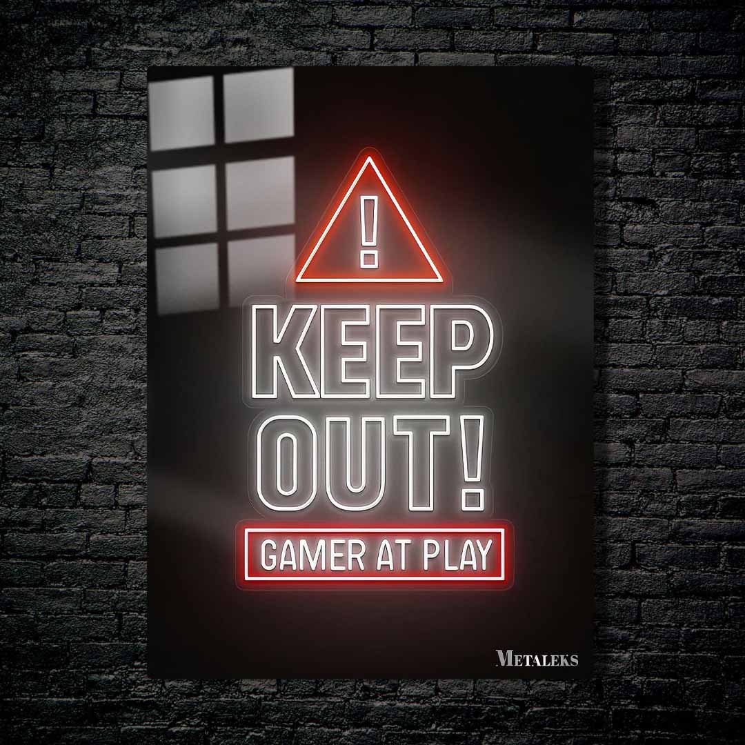 neon lamp keep out 15