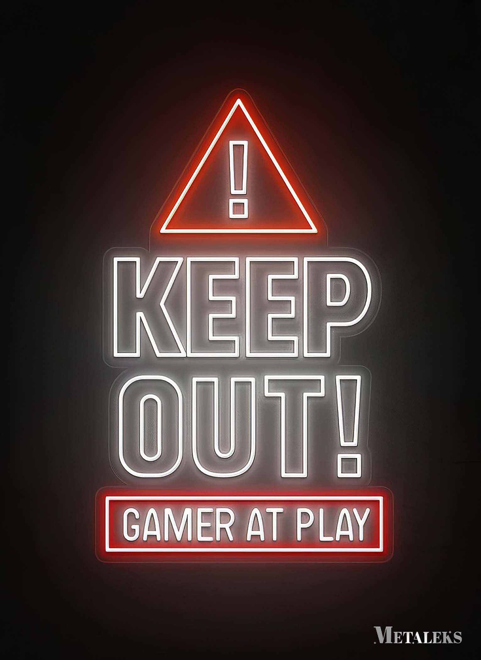 neon lamp keep out 15