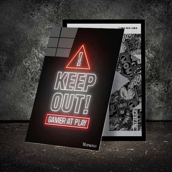 neon lamp keep out 15