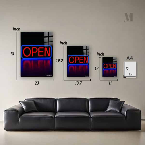 neon lamp open 12
