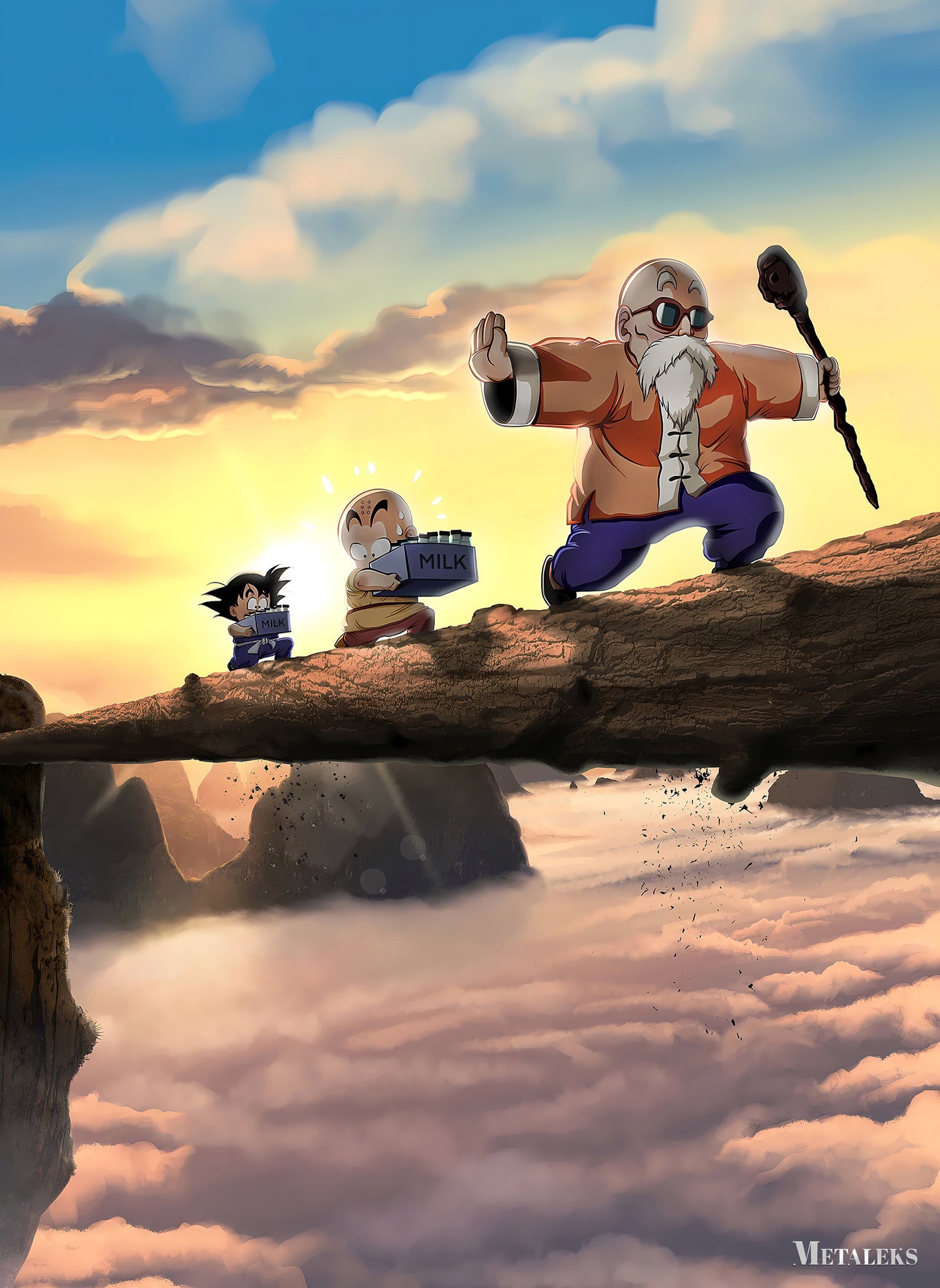 son goku x krilin dragon ball